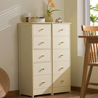 31cm W Solid Wood Bedside Table