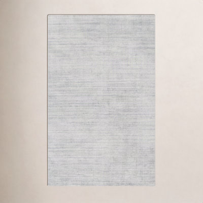 Lilah Light Gray Hand-Knotted Rug