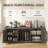 47" 2-Door Shoe Storage Cabinet-1449682234