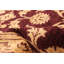 Tapis bordeaux Chobi Finest 4 pi 2 po x 6 pi 7 po