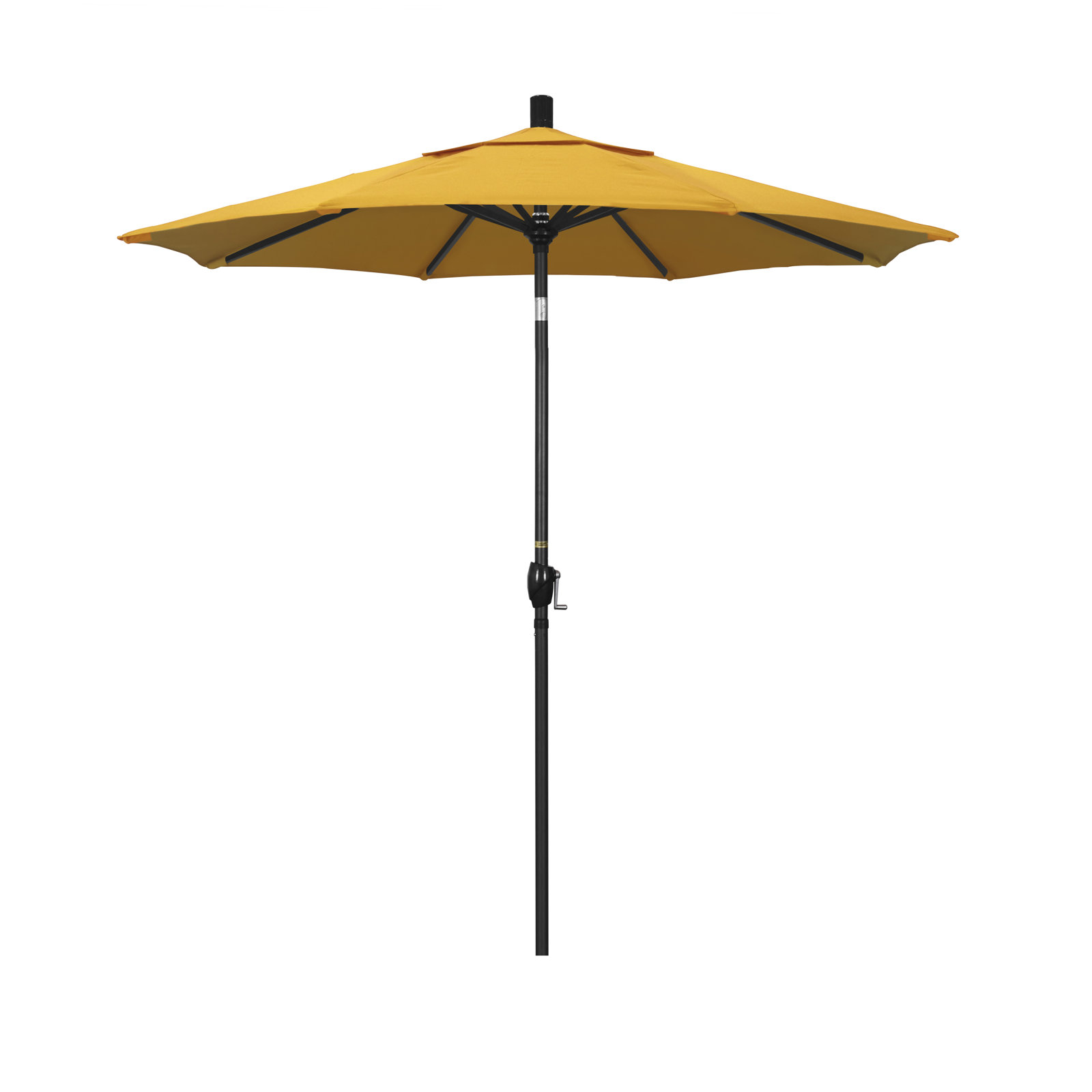 90'' Outdoor Umbrella, Yellow Performance Canvas