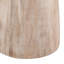 Evylene Round Marble Top Solid Wood Base Dining Table