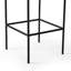 Benton Upholstered Stool with Metal Frame-754574878-755934990