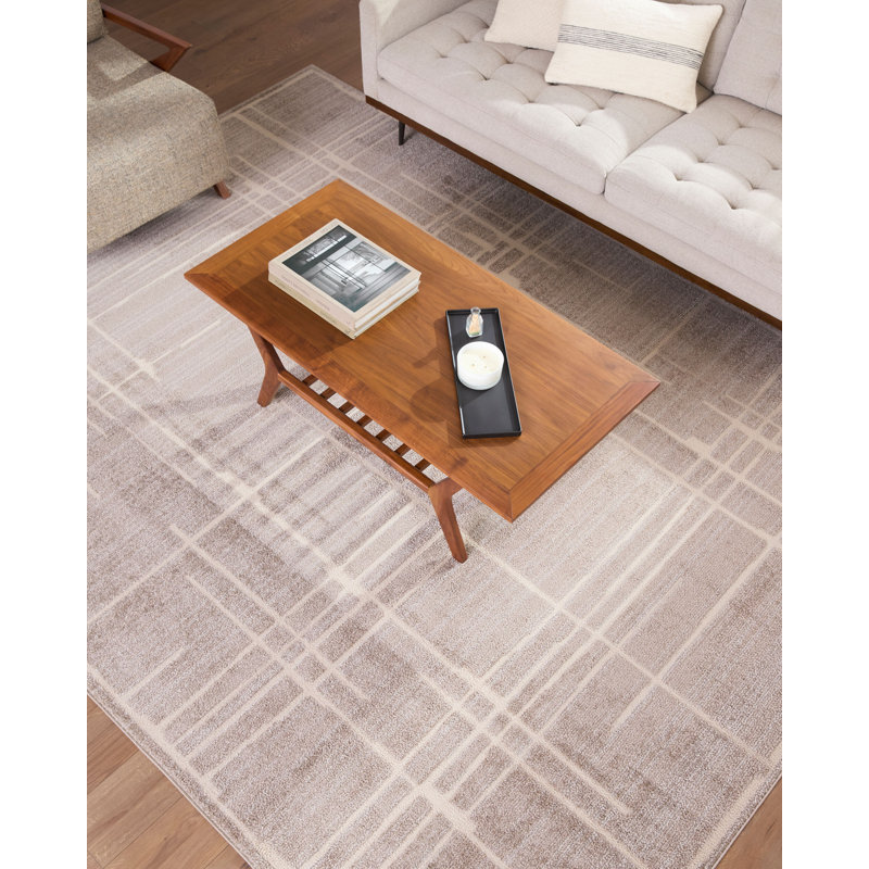 ELLE Decor X Livabliss Alma Machine Woven Rug, Gray, Rectangle 7'10" x 10'2"