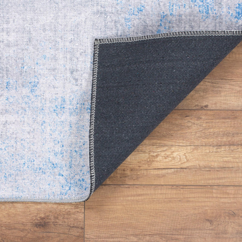Luxurious Machine Washable Carpet, 100% Polyester, 7.5 x 10.8 Feet | Pile Height: 0.2 Inches, 1850 g/m² | Recycled Poly Cotton Underside, Easy Care, Perfect for Living Room & Bedroom, Soft & Durable Design