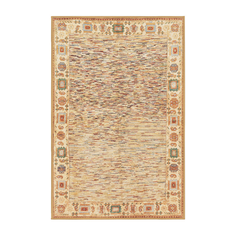 Tapis abstrait moderne 3389, Tapis de couloir 2 pi x 5 pi