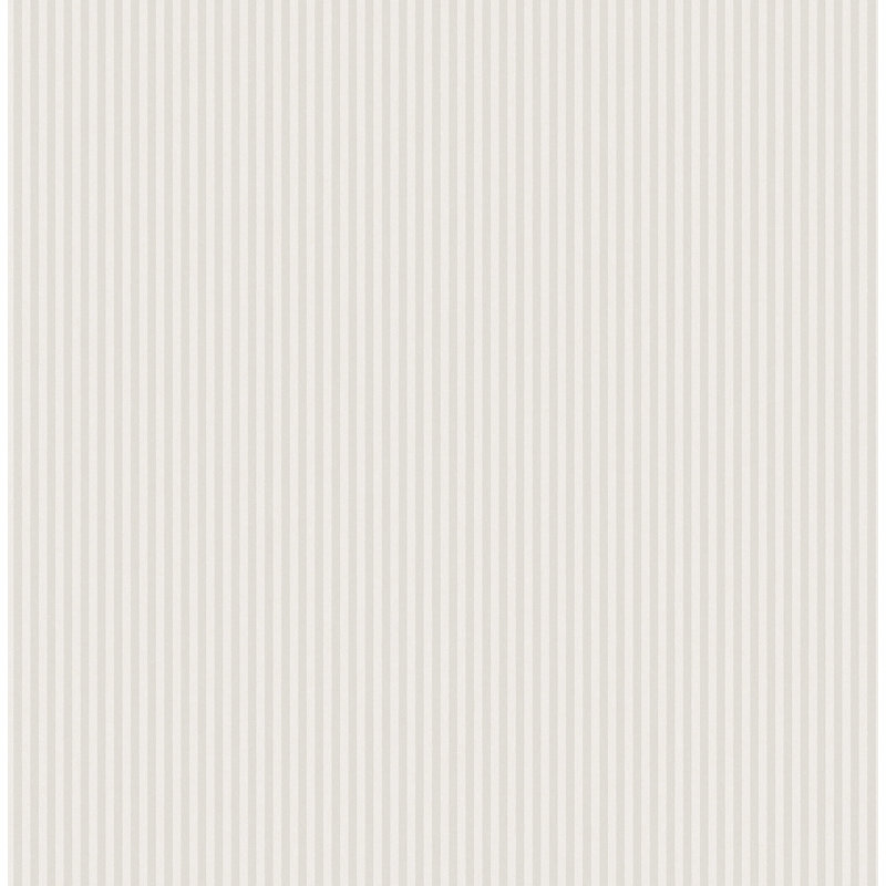 Papier peint à rayures Carmina, Gris