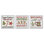 «Santa's Favorite Sugar Cookies», ensemble de 3 reproductions d'art