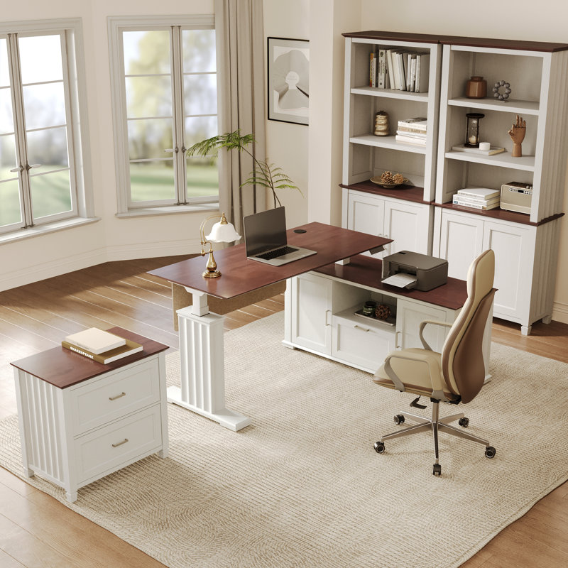 Ashantey 31.5'' Wide 2 -Drawer File Cabinet
