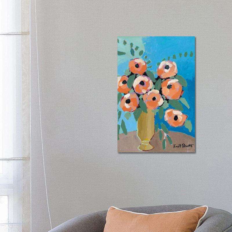 Bouquet Fo by Kait Roberts - Wrapped Canvas Gallery-Wrapped Canvas Giclée, 66.04 cm H x 45.72 cm W