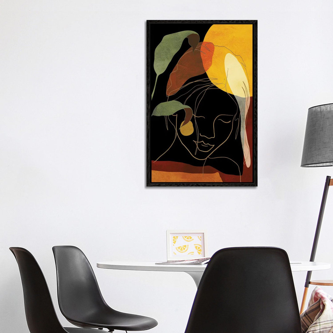 Woman In Black von Ana Rut Bré - Galerie-verpackte Leinwand Giclée auf Leinwand