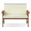 Arianna Solid Wood Outdoor Bench