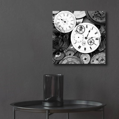 " Pieces Of Old Watch BW " by Tom Quartermaine