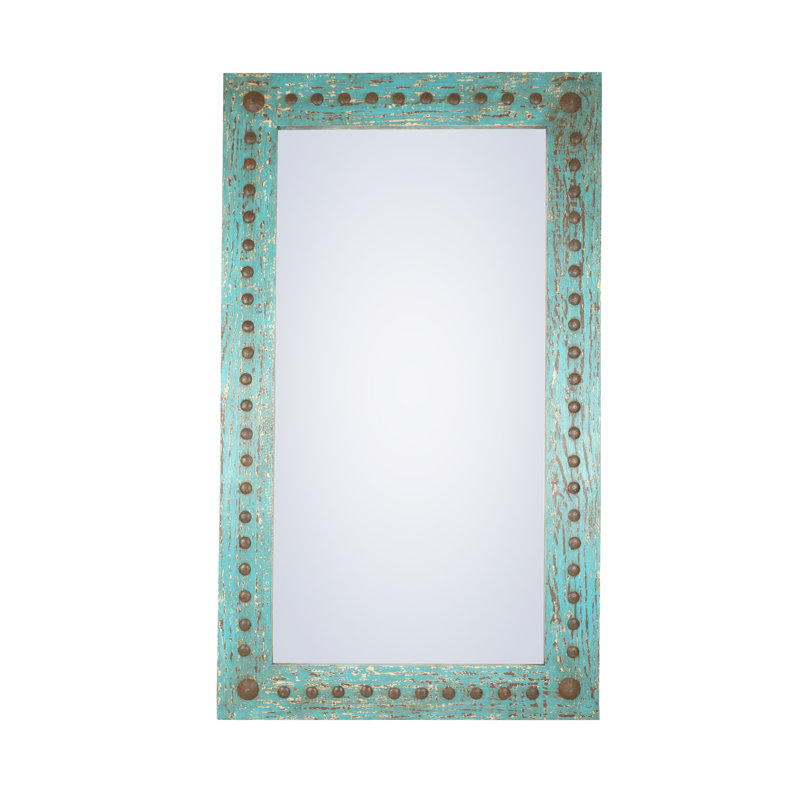 Rustic Accent Mirror, 48" H x 28" W