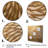 Delicate Modern Wave Pattern - Print on Canvas-723100755-723100758