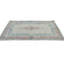 Tapis semi-antique délavé à motif floral délavé 3 x 5