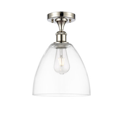 Plafonnier semi-encastré 1 lumière