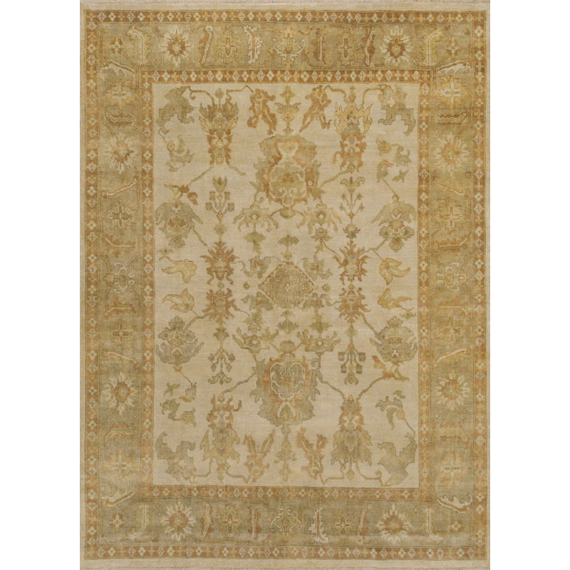 Brentwood Wool Oriental Indoor Rug, Rectangle 5'6" x 8'6"