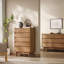 48.5'' H 5-Drawer Dresser, Modern Storage Dresser Chest for Bedroom Living Room