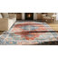 Tapis bleu / rouille Danna Performance-398040836