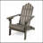 Foldable Adirondack Chair With Weather-Resistant Acacia Wood And Classic Slat Design For Outdoor Comfort-1832699117