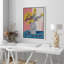 «Bright Abstract Still Life», reproduction d'art sur toile encadrée pour chambre à coucher-109881548-109881551