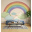 Papier peint pastel arc-en-ciel avec nuages-264864384-264864398