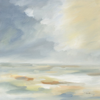 Pastel Clouds by Silvia Vassileva - Wrapped Canvas Art Prints
