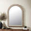 Willa Wood Ball Framed Arched Wall Mirror-1813035984-1813035987