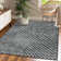Modern Striped Solid color Area Rug Machine Washable Low Pile Soft Carpet for Living Room Bedroom Non Slip Stain Resistant Kitchen Rugs Indoor Decor Floor Mat