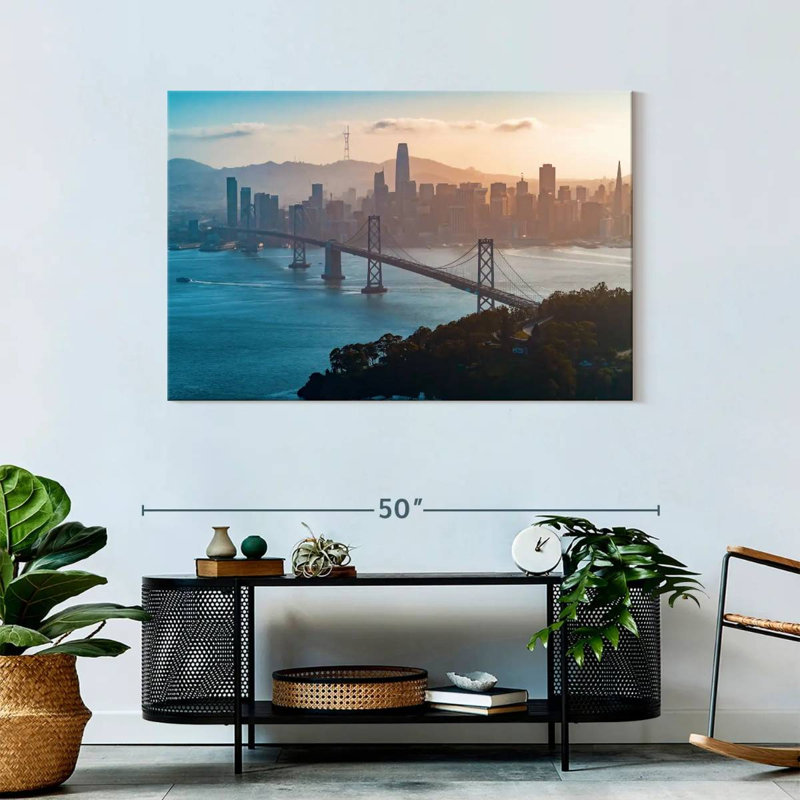 Lilie Festive San Francisco Skyline, 30" H x 45" W