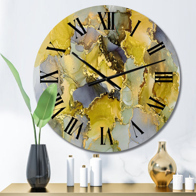 Horloge murale surdimensionnée