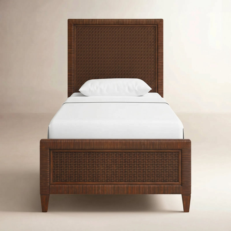 Monterey Woven Bed, Twin, Coffee