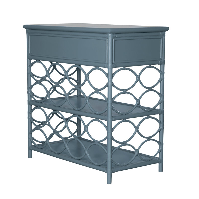 Manning End Table, Regatta Blue