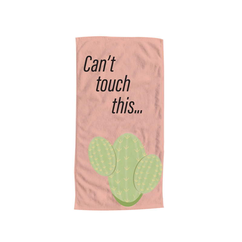 Serviette de plage en coton