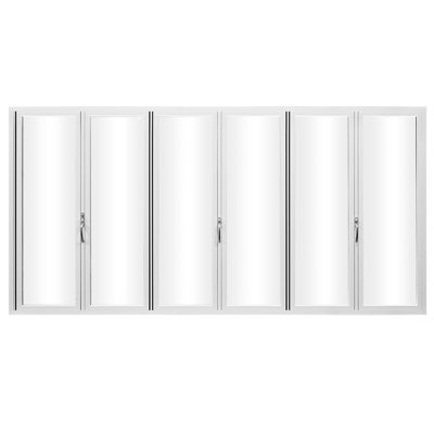 Porte pliante en aluminium à 6 panneaux KaMic Elite-Fold