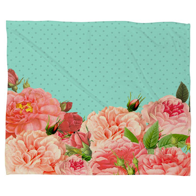 Jeté floral Allyson Johnson Sweetest