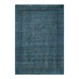 Fine Vibrance One-of-a-Kind 5' 8" X 8' 1" Hand Knotted Area Rug