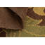 Tapis de surface en laine brun/rouge/vert 9 pi x 12 pi noué la one-of-kind Mehdi