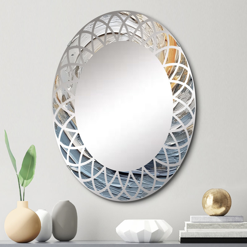 Wael Oval Mirror, 30" x 20"