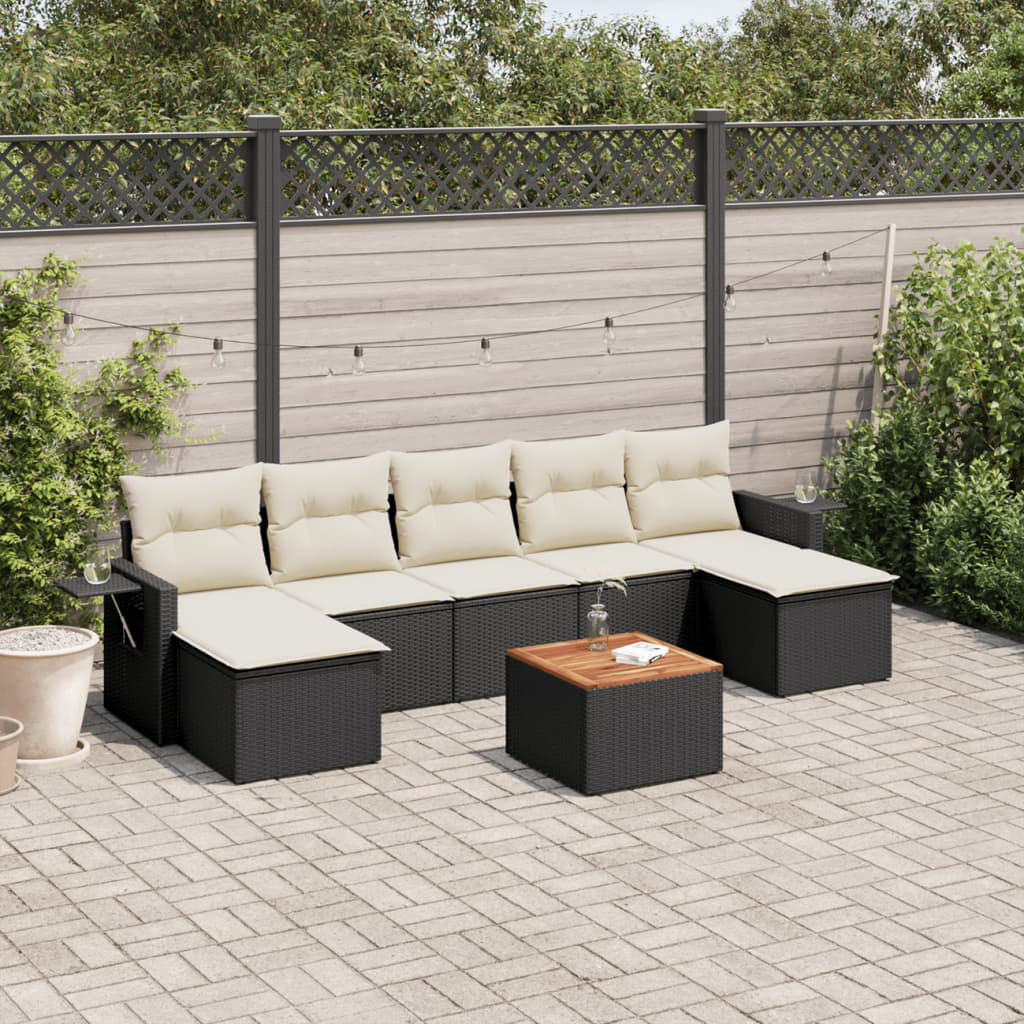 Gartensofa mit Kissen