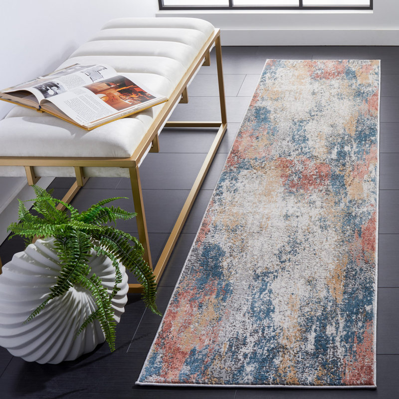 Invista Performance Abstract Rug, Runner 2' x 8'