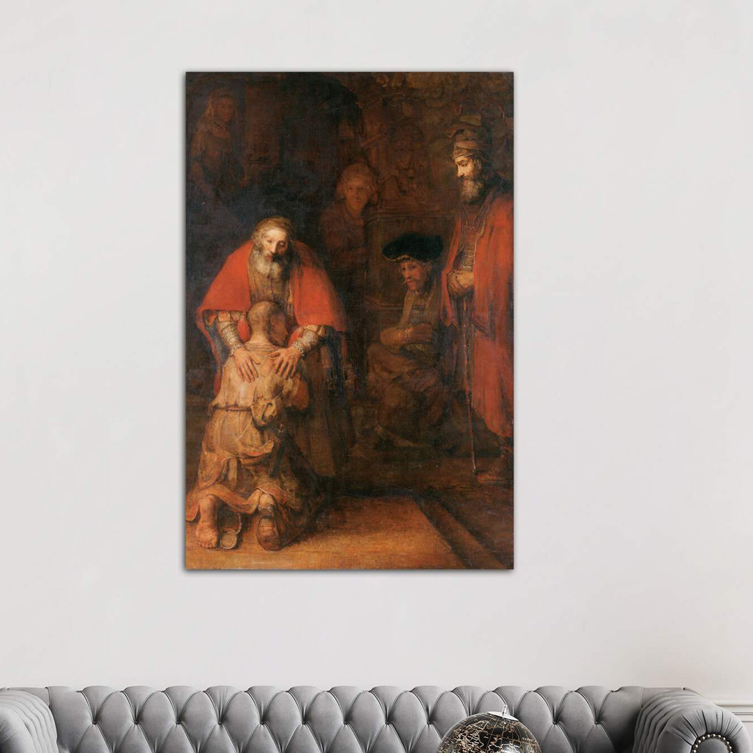 Return of the Prodigal Son C. 1668 by Rembrandt Van Rijn