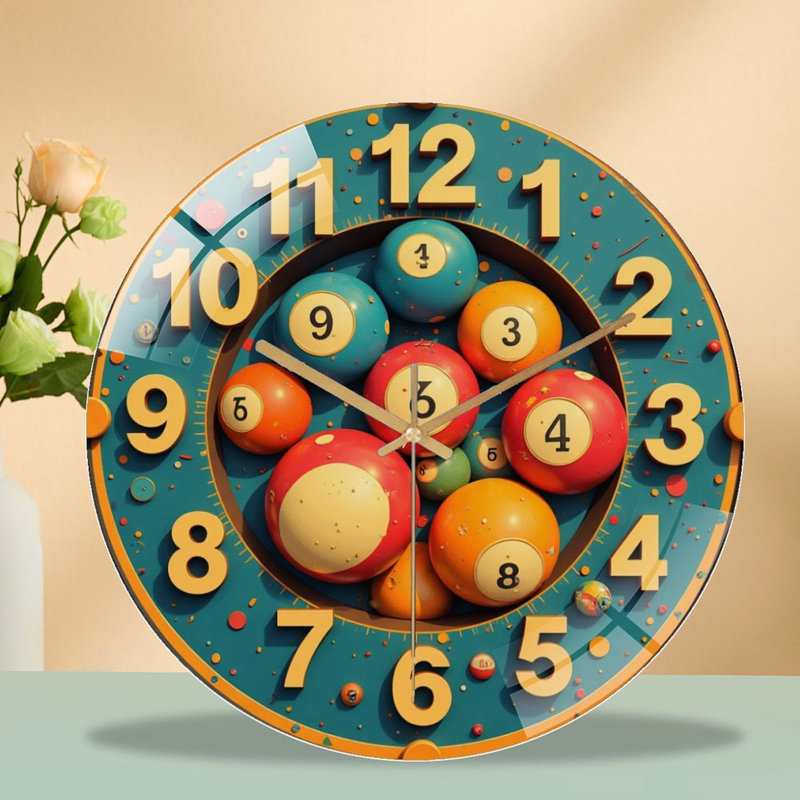 Horloge murale 12 po