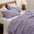 Essential Collection 100% Cotton Waffle Weave Duvet Cover Set-110365888-106246744