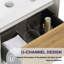 Meuble-lavabo flottant 24 po