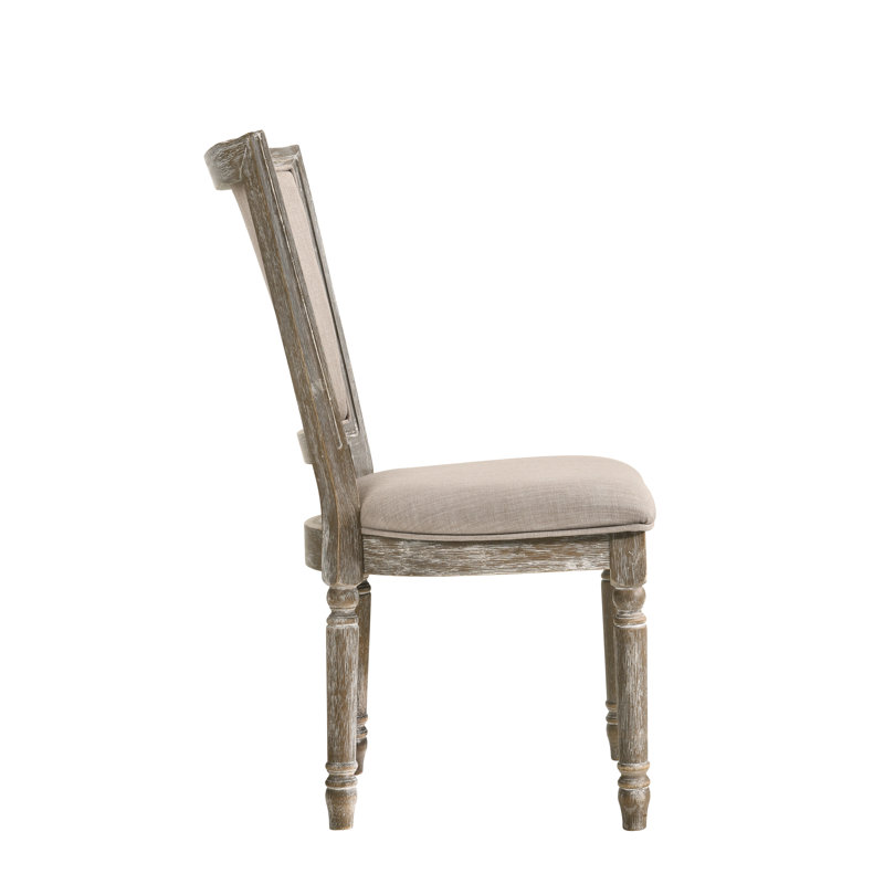 Ensemble de 2 chaises d'appoint rembourrées Gabrian