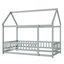 Lit en bois pour lit simple avec structure de toit, garde-corps de sécurité-1377693532-1377693535
