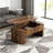 47-Inch Lift Top Coffee Table With Hidden Compartment And Storage Shelf For Living  Room