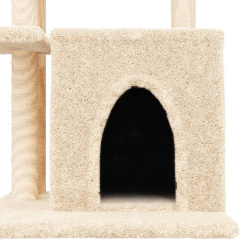 83.5cm H Cat Tree, Cream